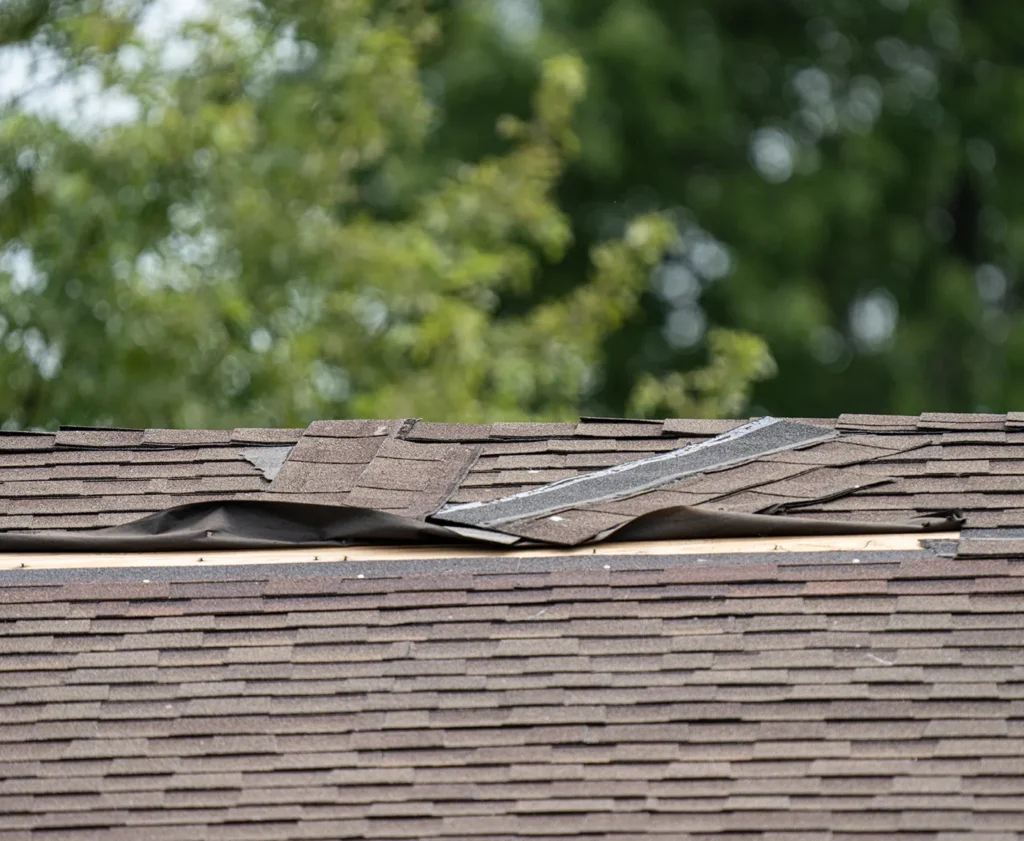 Wind Damage Repair for Roofs in Springfield IL