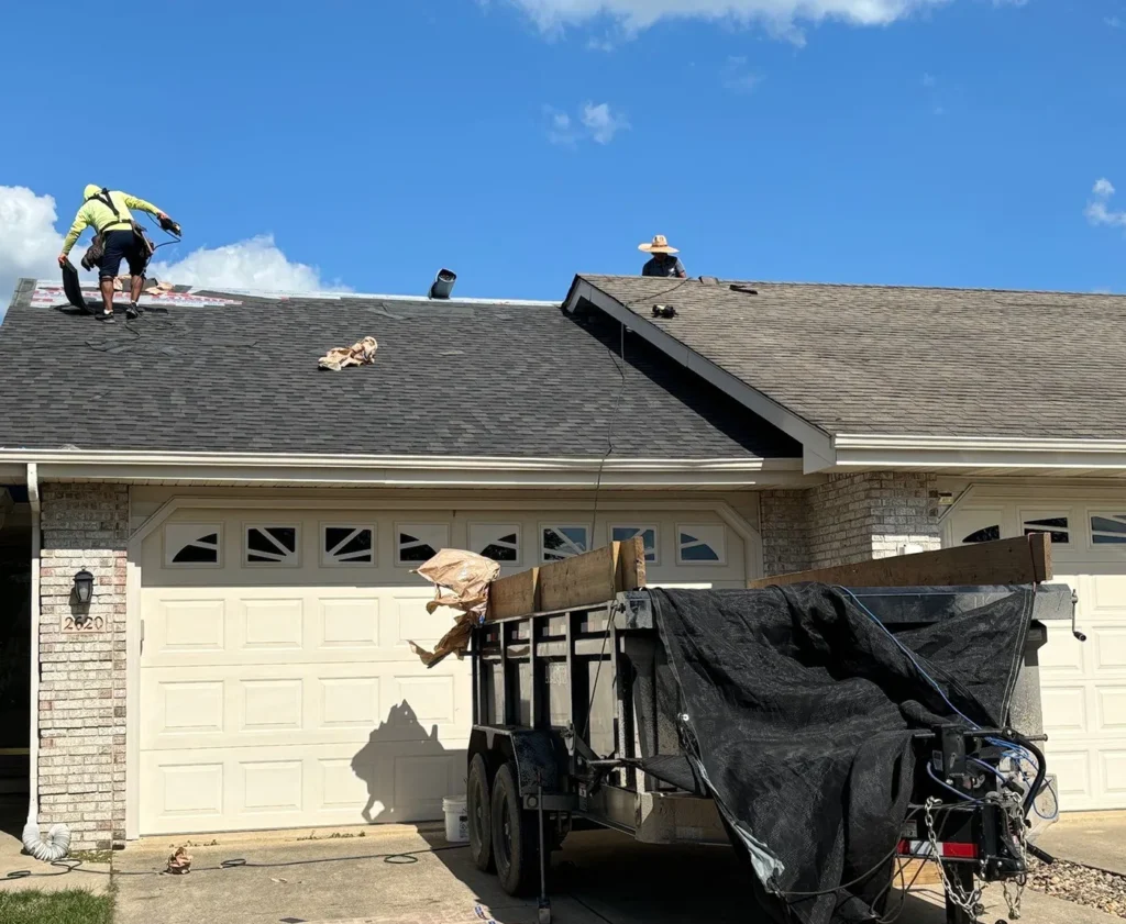 residential roofing replacement springfield il